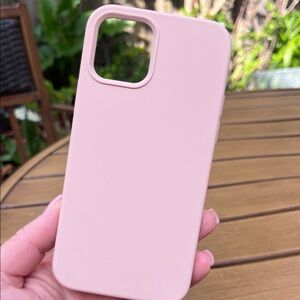 Ring Blush Silicone Phone Case iPhone 13.
